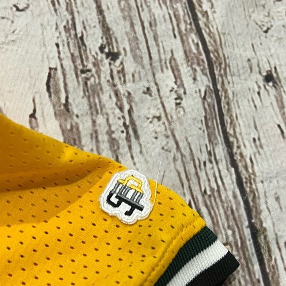 Southpole Worldwide MCMXCI Yellow Mesh Sports Fashion Jersey - Picture 3 of 7